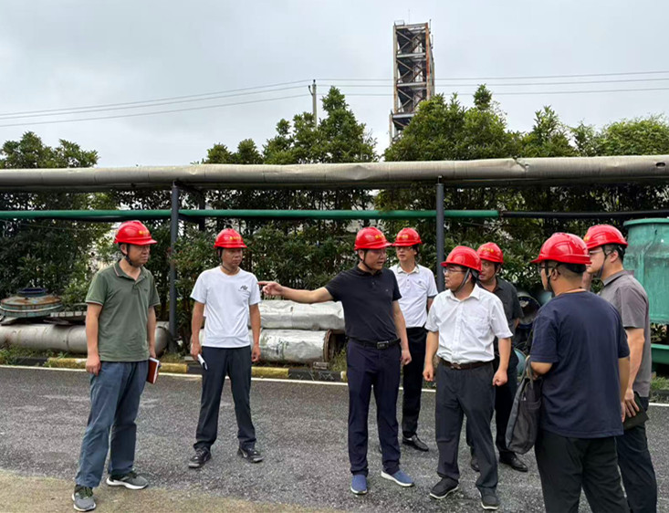 現場會商精準施治  皖歙縣經開區落力推進園區企業廢氣治理