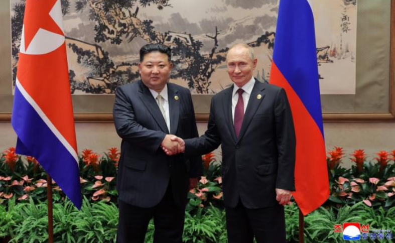 金正恩回電普京：展望兩國美好未來時感到自豪