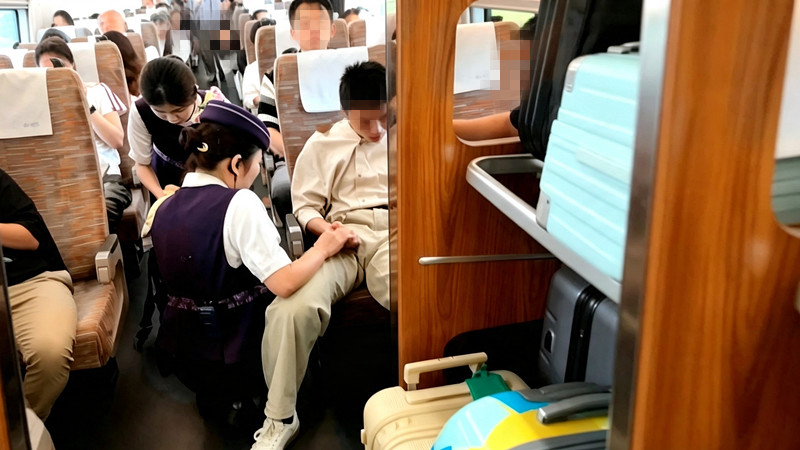 生死競速十余分鐘！G152次列車緊急救助患病旅客