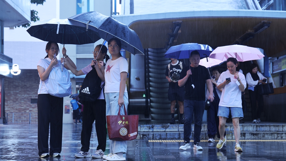 天文台：未來一兩小時香港廣泛地區受大雨影響