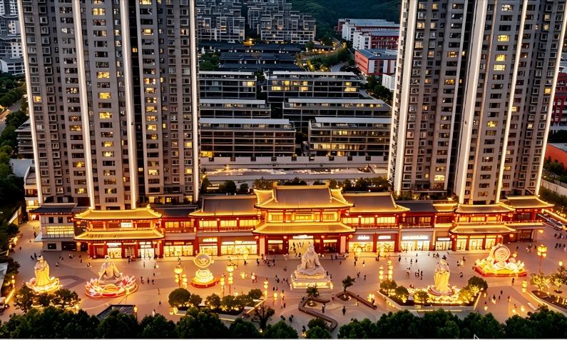 家門口一站式品嘗陝楚特色風味 十堰秦楚風味美食街開工建設