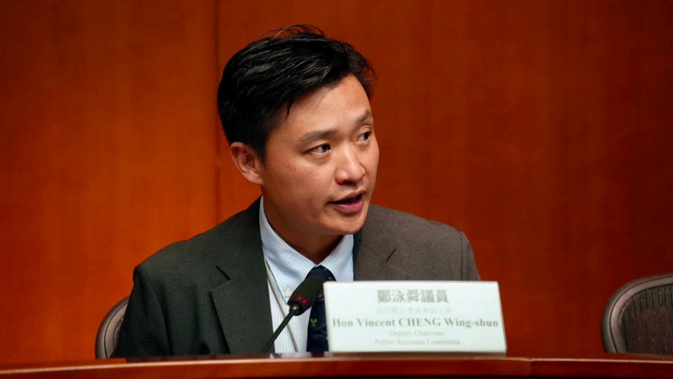 鄭泳舜：樂見體育產業增長近5%  冀推措施扶助體育界中小企