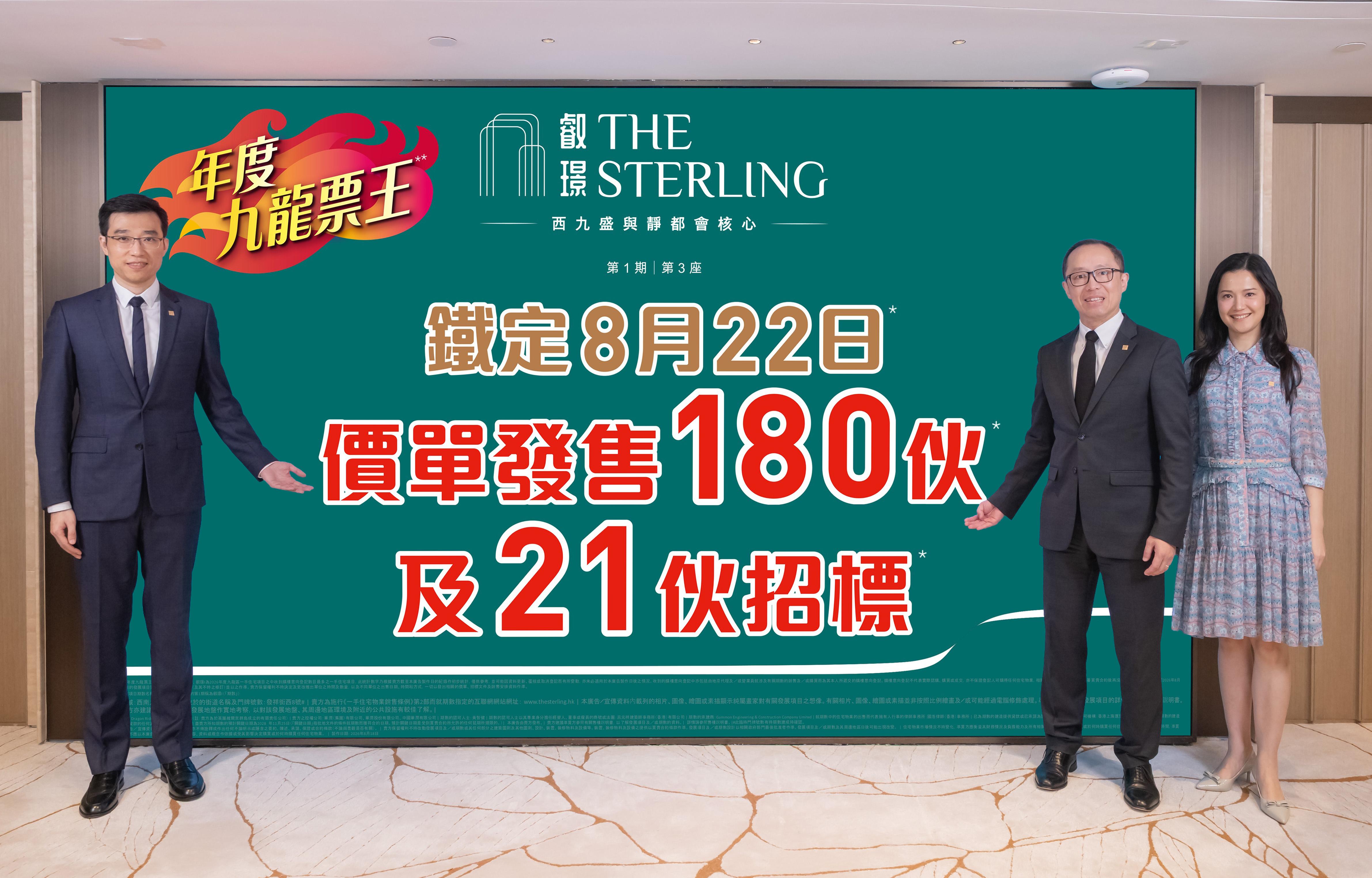 新盤 | 叡璟I首批201夥本周六開賣 暫收2.6萬票超額達143倍 膺今年九龍新盤票王