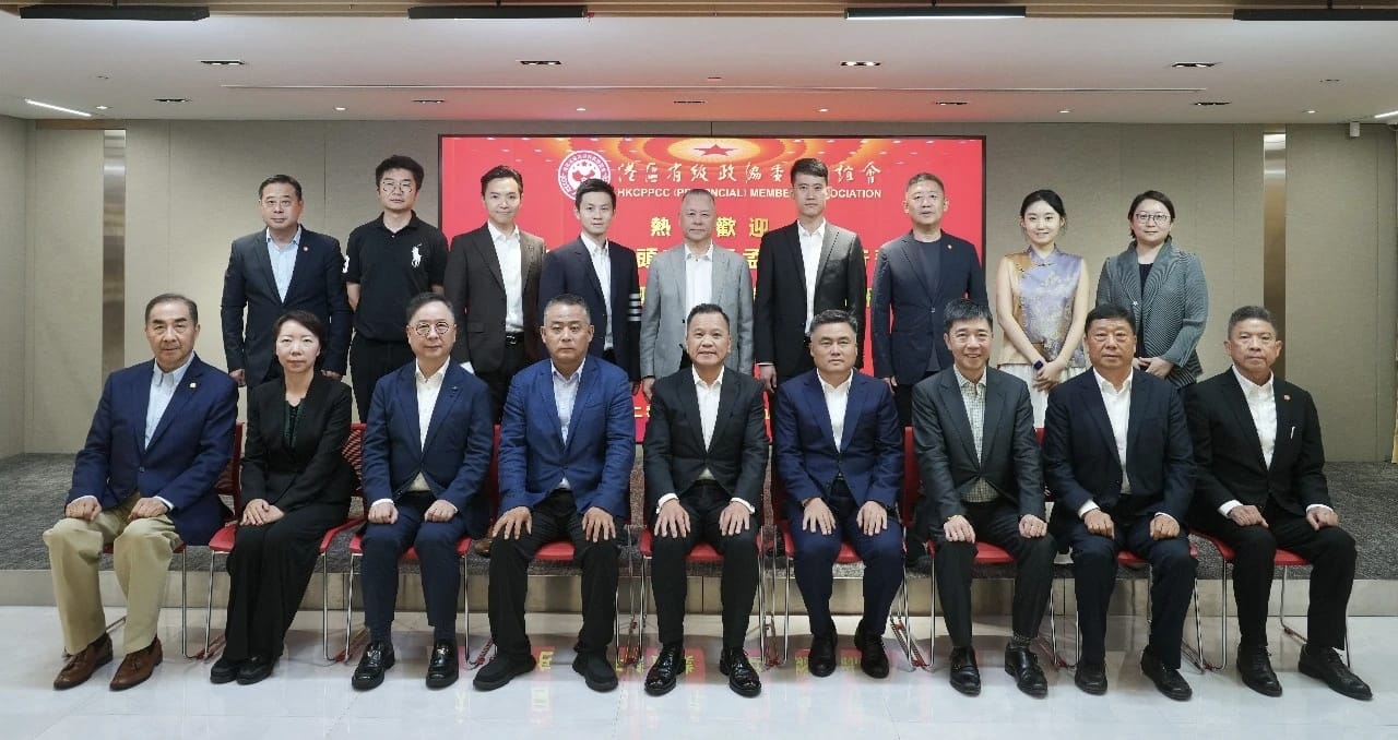 孟慶維一行到訪港區省級政協委員聯誼會