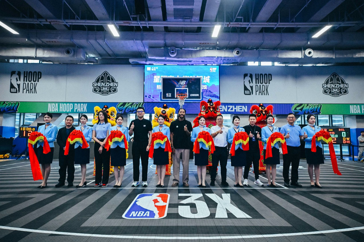 NBA HOOP PARK深圳南山智城館正式啟幕