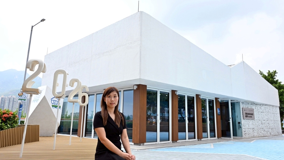 土拓署全新社區聯絡中心應用循環建築概念 為香港首座同類建築物