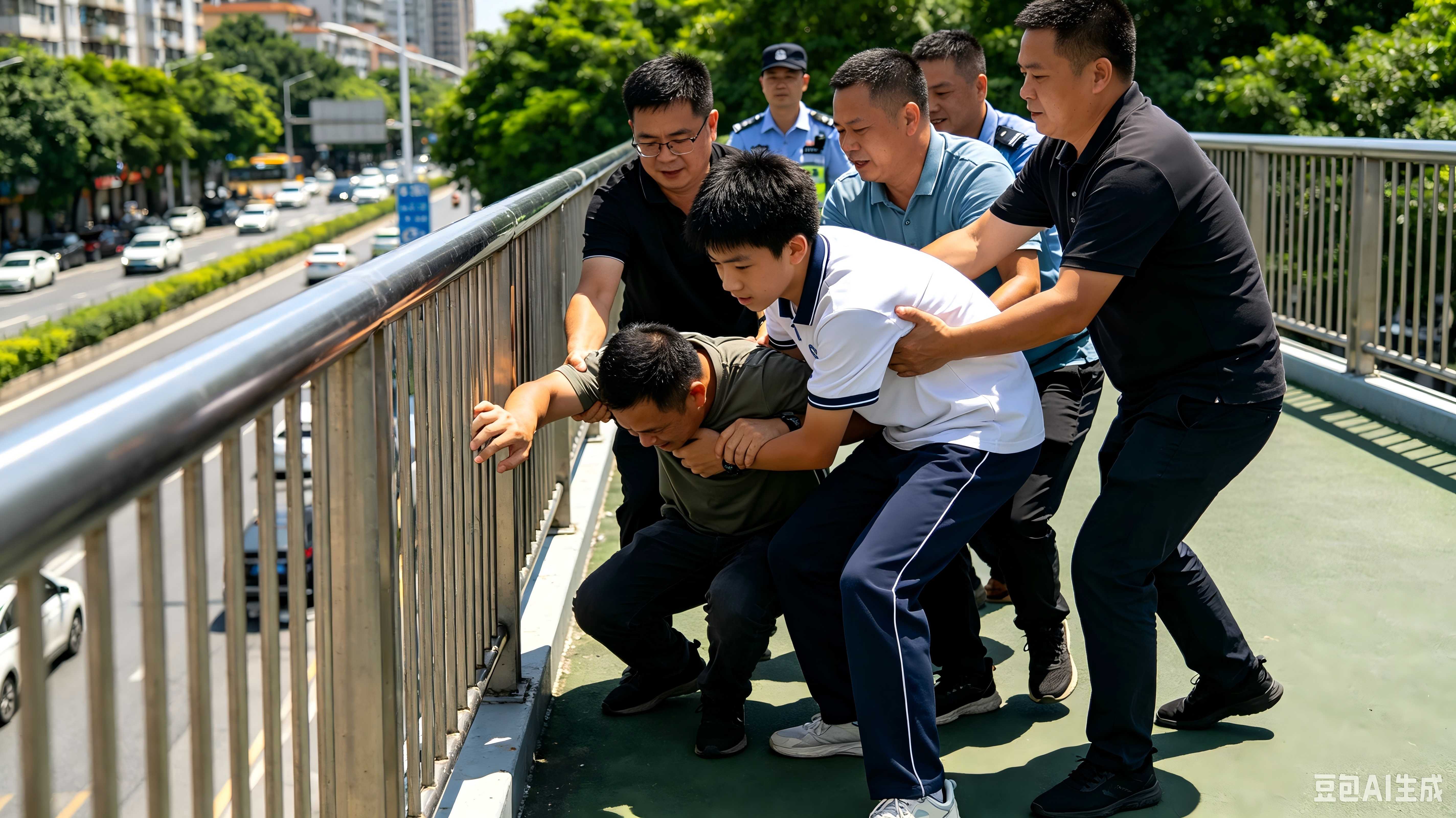 生死瞬間勇出手！深圳園山少年用行動詮釋青春本色