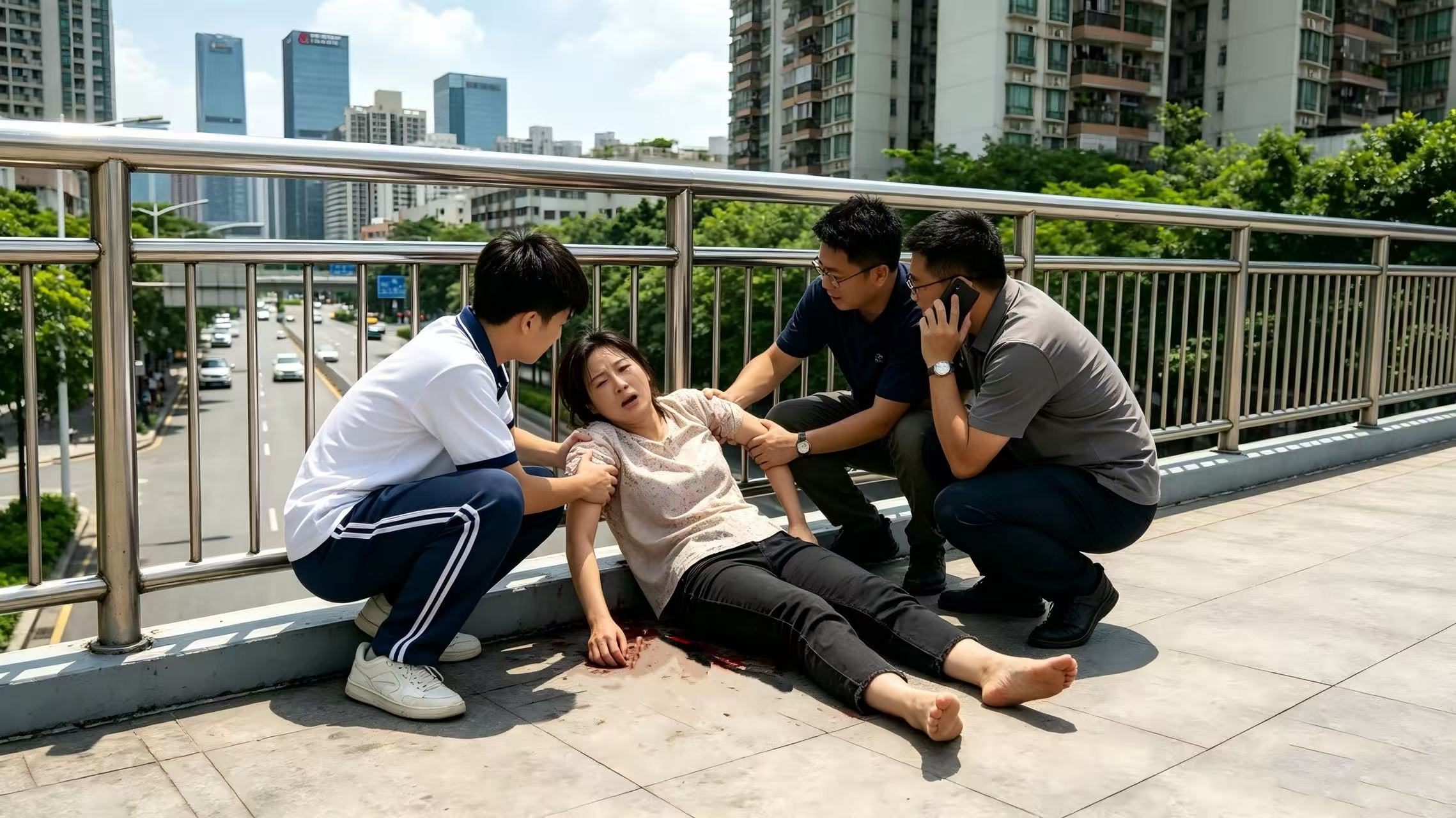 生死瞬間勇出手！深圳園山少年用行動詮釋青春本色