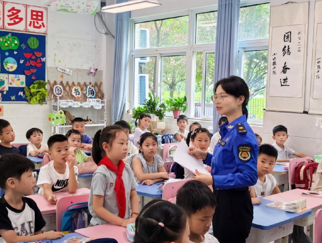合肥高新區：一堂分類課帶動萬家行 5.4萬名學生開啟文明新課堂