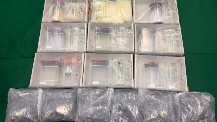 海關搗破懷疑製毒工場 檢獲約4200萬元懷疑依託咪酯