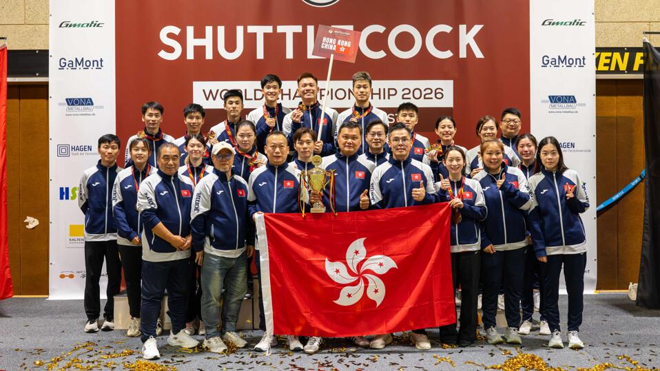 港隊世足毽賽奪1金2銀4銅創歷史佳績 盧慧鳴女單首度封后