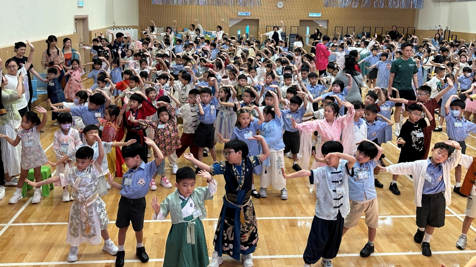 有小學舉行「武林大會開學周」 冀修心練功助學生健康身心