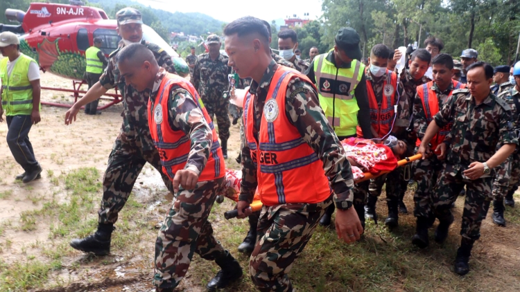 更新｜尼泊爾泥石流已致1287人死亡 5083人失聯