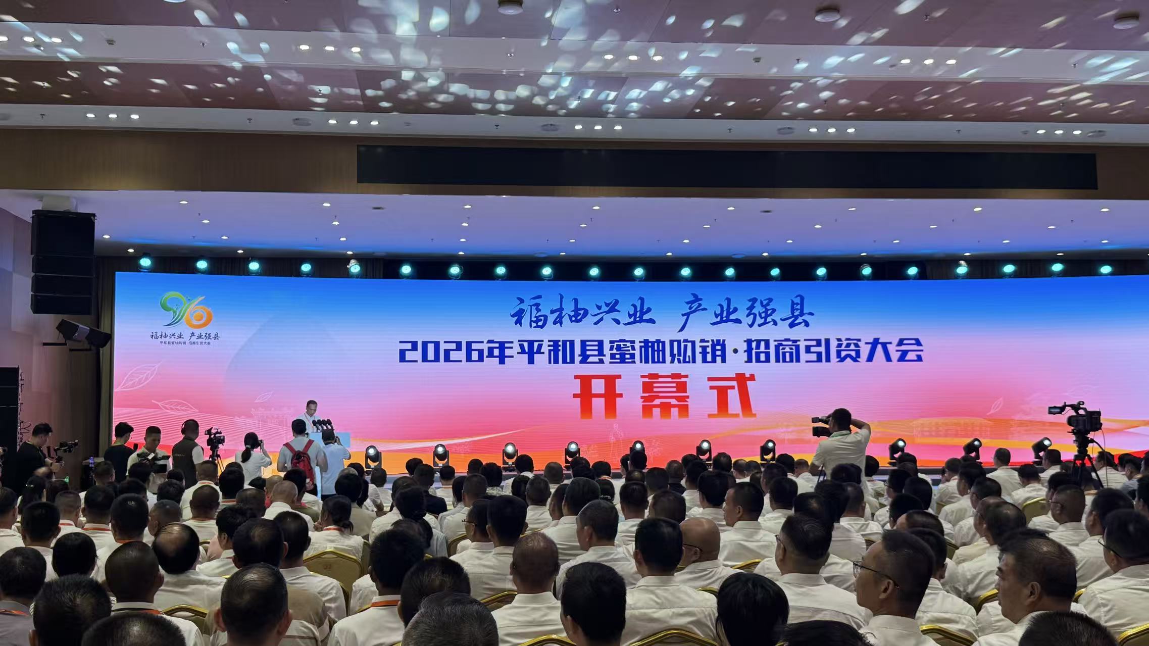 以柚為媒 共襄盛舉——2026年平和縣蜜柚購銷·招商引資大會成果豐碩