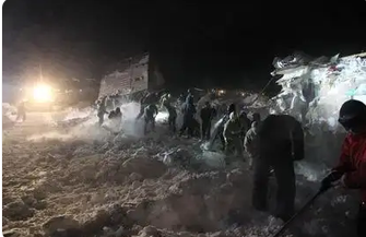 俄羅斯北高加索山脈一峽谷發生雪崩 11名登山者遇難