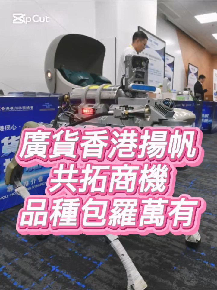 有片丨廣貨香港揚帆 共拓商機 品種包羅萬有