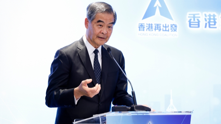董建華逝世，梁振英發文哀悼
