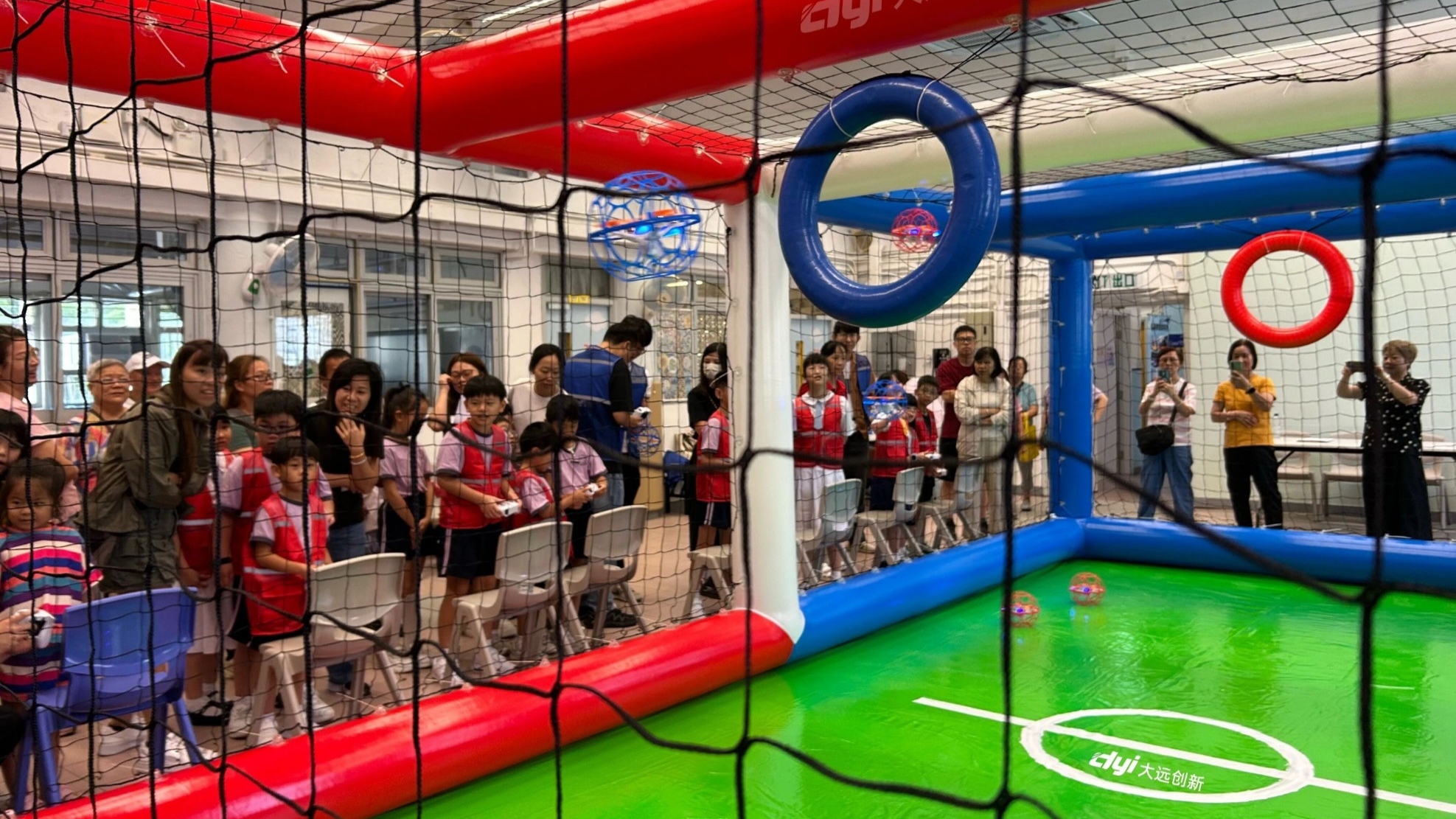 無人機足球及低空科技社區推廣科普活動在港舉辦