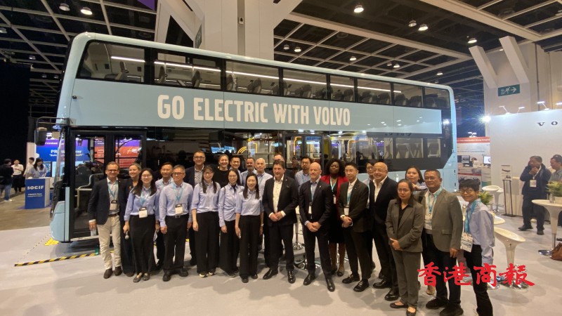 Volvo 為香港度身打造 雙層電動巴士 單次充電可走逾300公里