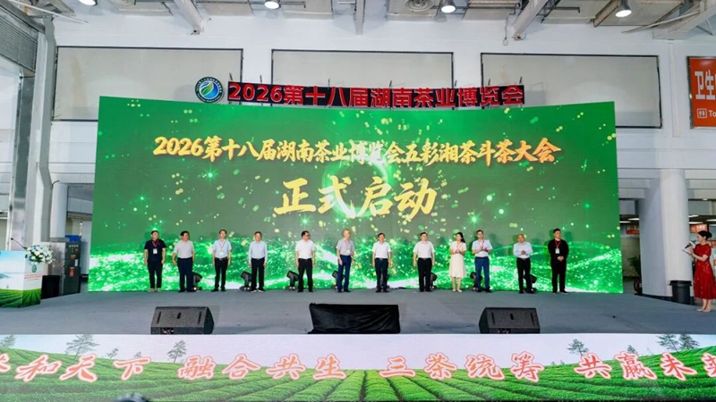 五彩湘茶鬥茶大會啟動！廣西凌雲白毫、沅陵碣灘茶新茶飲推介活動聯動上演