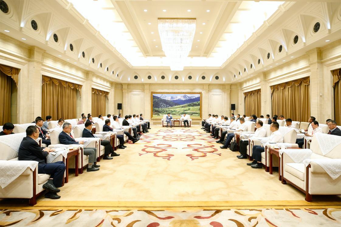 立國集團牽頭組織上市公司考察團走進新疆 深化產業對接共促高質量發展