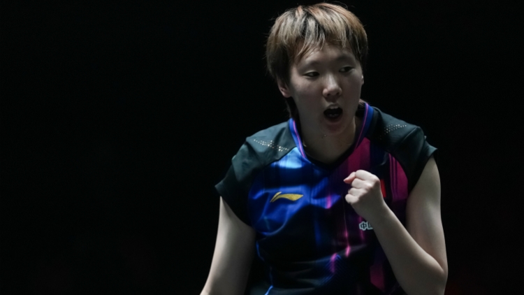 王曼昱首登乒乓球女單世界第一