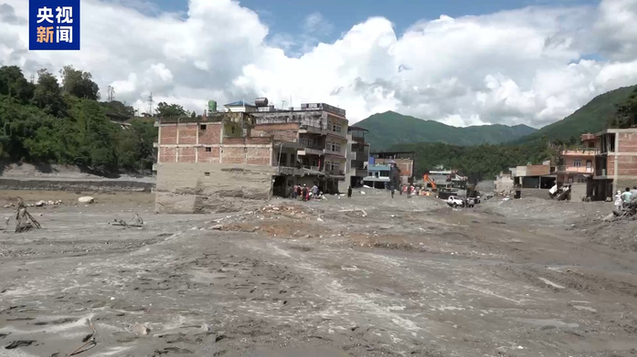 尼泊爾泥石流災害已致1396人遇難