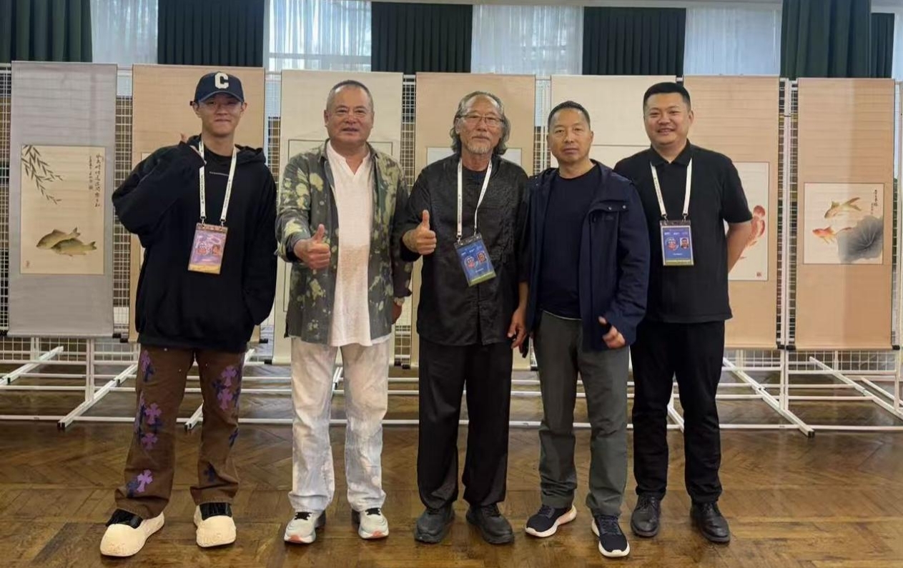 魚拓藝術展亮相布拉戈維申斯克 彰顯中國非遺魅力‌