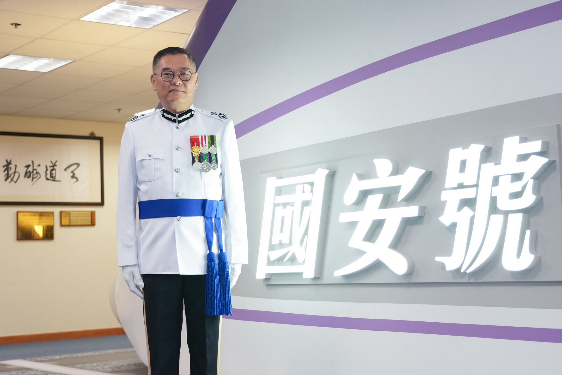 簡啟恩榮休寄語同袍：國安使命內化於心外化於行
