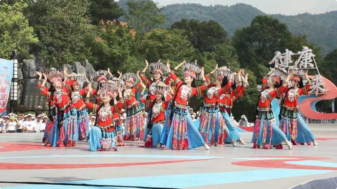 首屆CMG廣場舞大賽（永州·九嶷山站）在寧遠舉行
