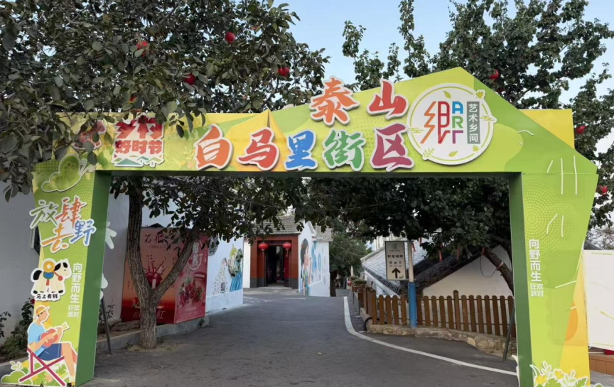 【大灣區媒體泰安行】62家合夥人打造沉浸式鄉村文旅示範街區