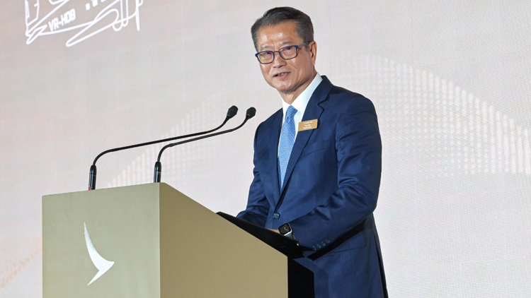 陳茂波：國泰航空約1500億港元的投資承諾 彰顯對香港未來的信心