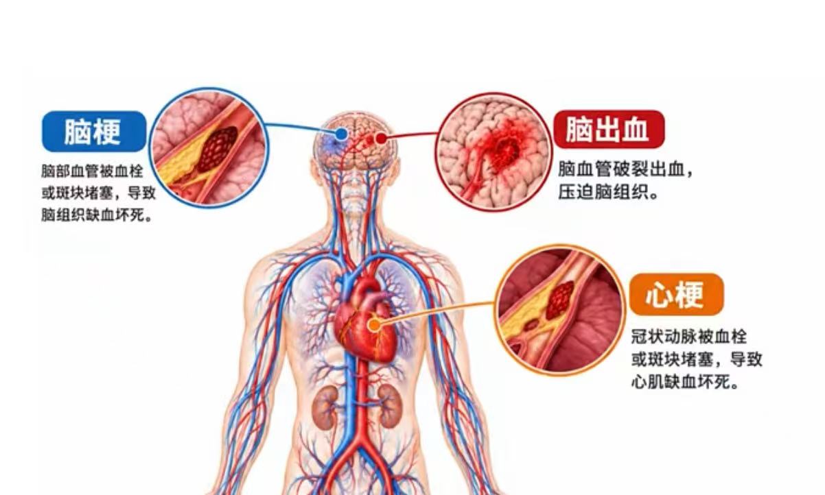 有片｜心梗、腦梗、腦出血：3種要命的「管道事故」，你認得出嗎？