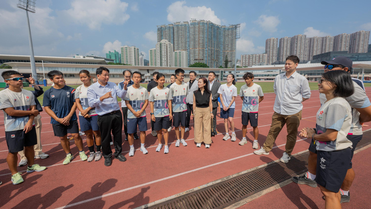 立法會民政及文化體育事務委員會到訪香港體育學院 實地了解中國香港代表團備戰情況