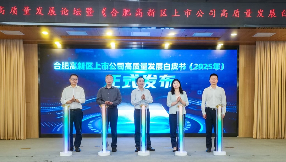 合肥高新區上市公司高質量發展白皮書（2025年）重磅發布