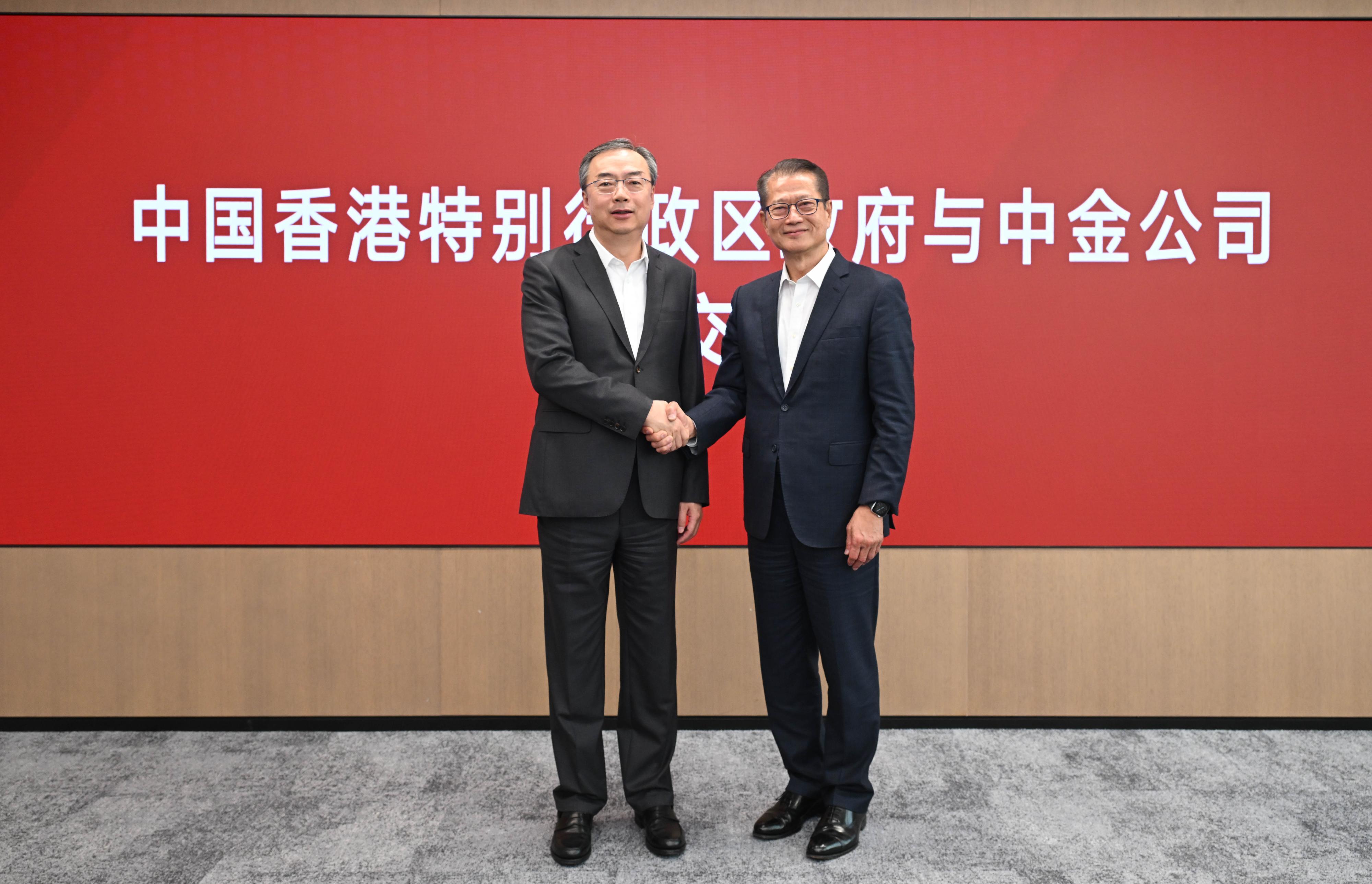 陳茂波：籲積極參與港資本市場高質量發展 深化互聯互通