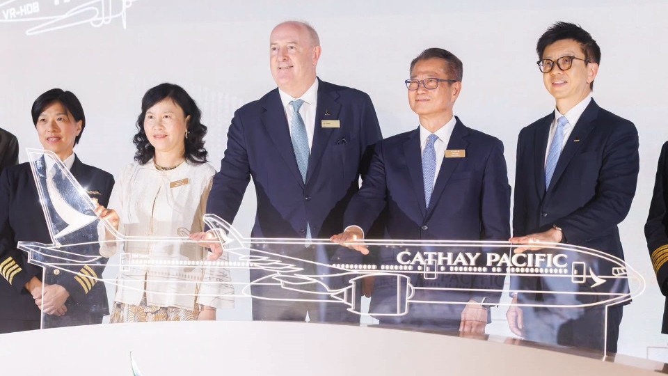 陳美寶：航空客貨再創佳績 政府與業界攜手高飛