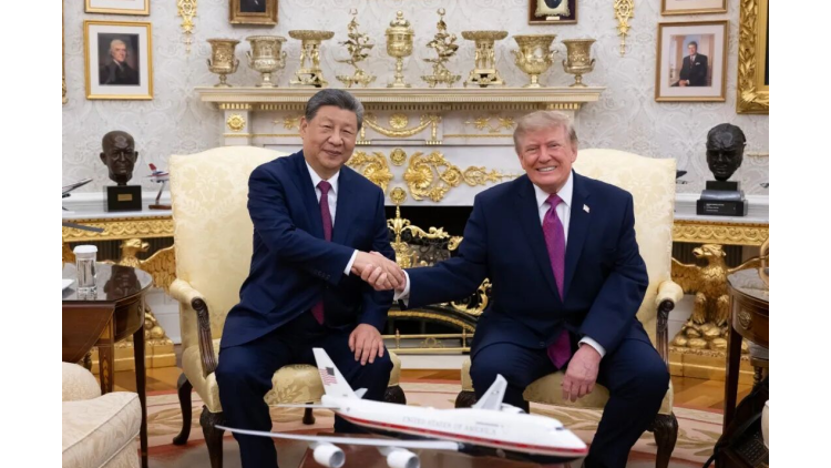 習近平同美國總統特朗普舉行會談