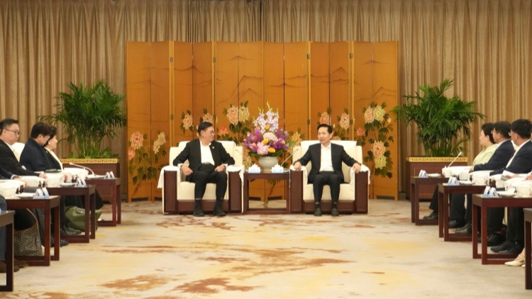 陝西省委書記趙一德會見馬時亨鄭翔玲 陝港「雙向奔赴」助力國家高水平對外開放