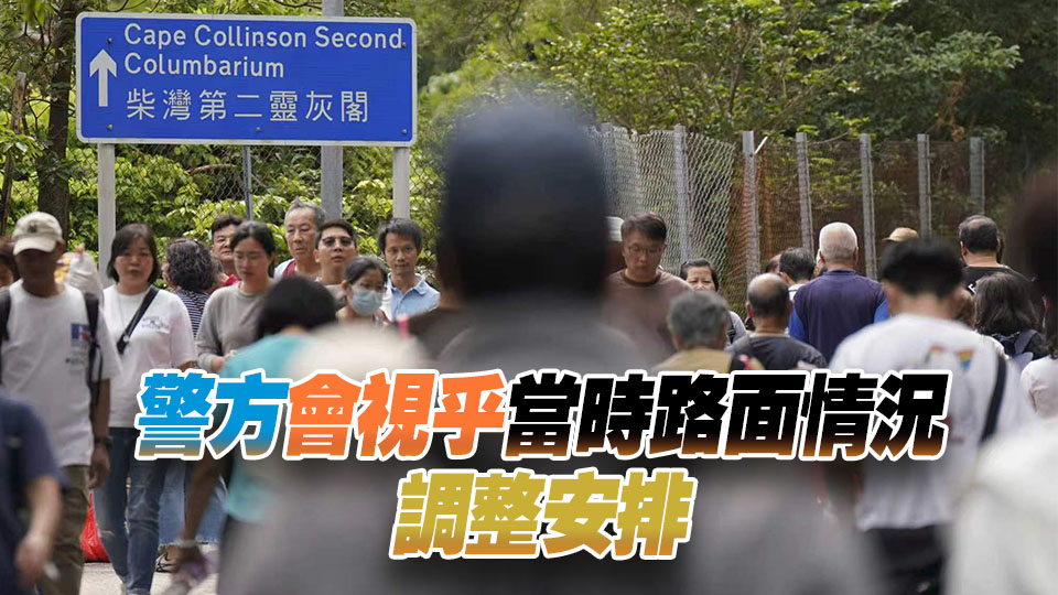 料市民重陽節前往歌連臣角掃墓 運輸署將實施特別交通及公共運輸安排