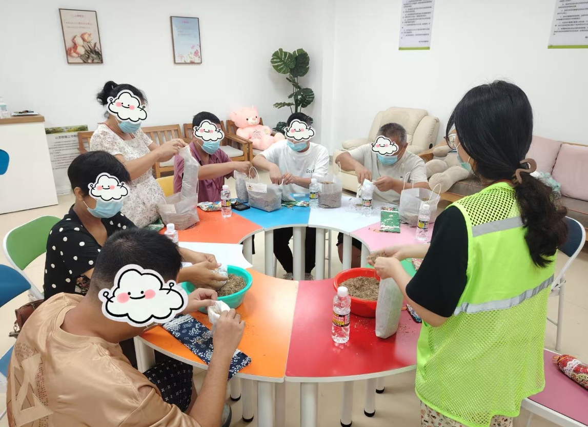 瓊美蘭三場手工技能康復活動助康復者掌握一技之長