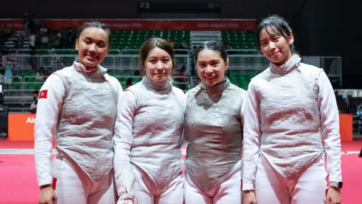 亞運會｜女子花劍團體賽 港隊四強負日本奪銅牌