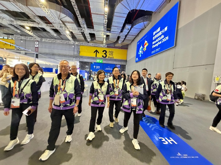 蔡若蓮今日展開上海訪問行程 出席第48屆世界技能大賽