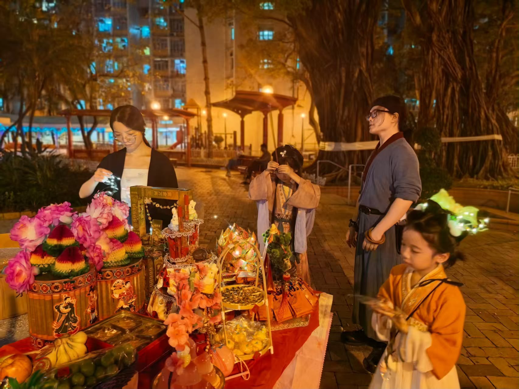 深水埗區賀中秋 辦竹紮燈籠親子工作坊暨麗安邨祭月儀式