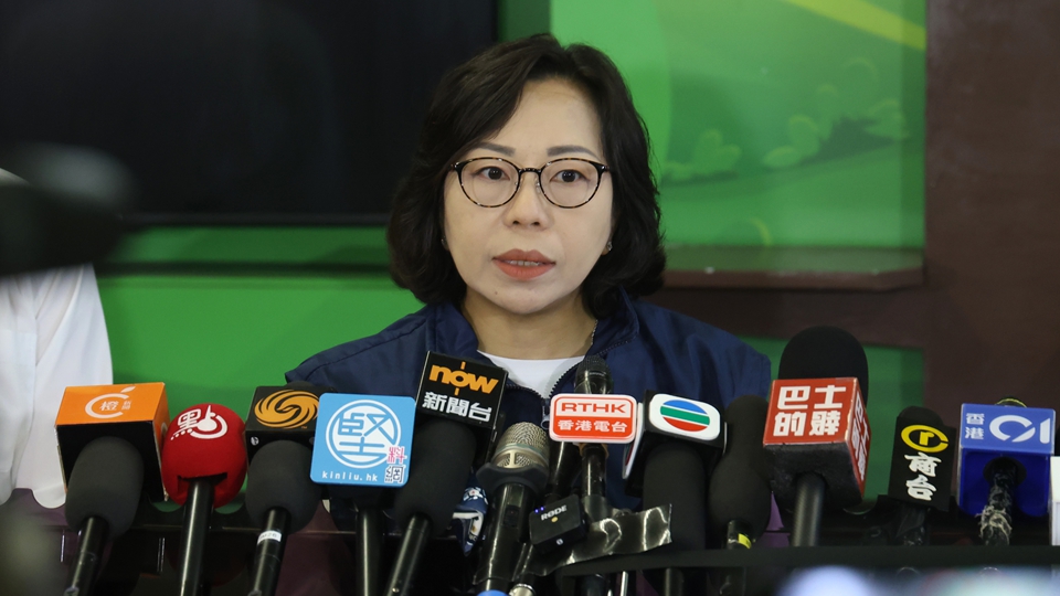 黃碧嬌昨因健康理由辭去大埔區議員一職 麥美娟稱是否補選依照實際安排
