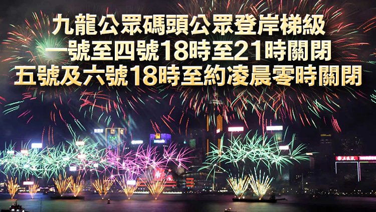 配合維港國慶煙花匯演 10月1日14時至22時會展對開海面設禁區