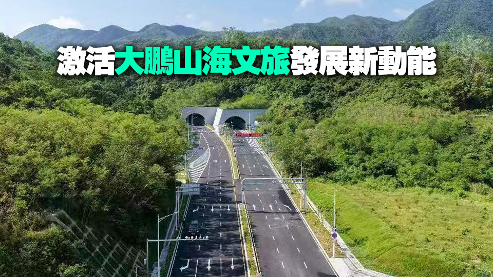 擘畫山海聯動新圖景 深圳鵬壩通道正式通車  