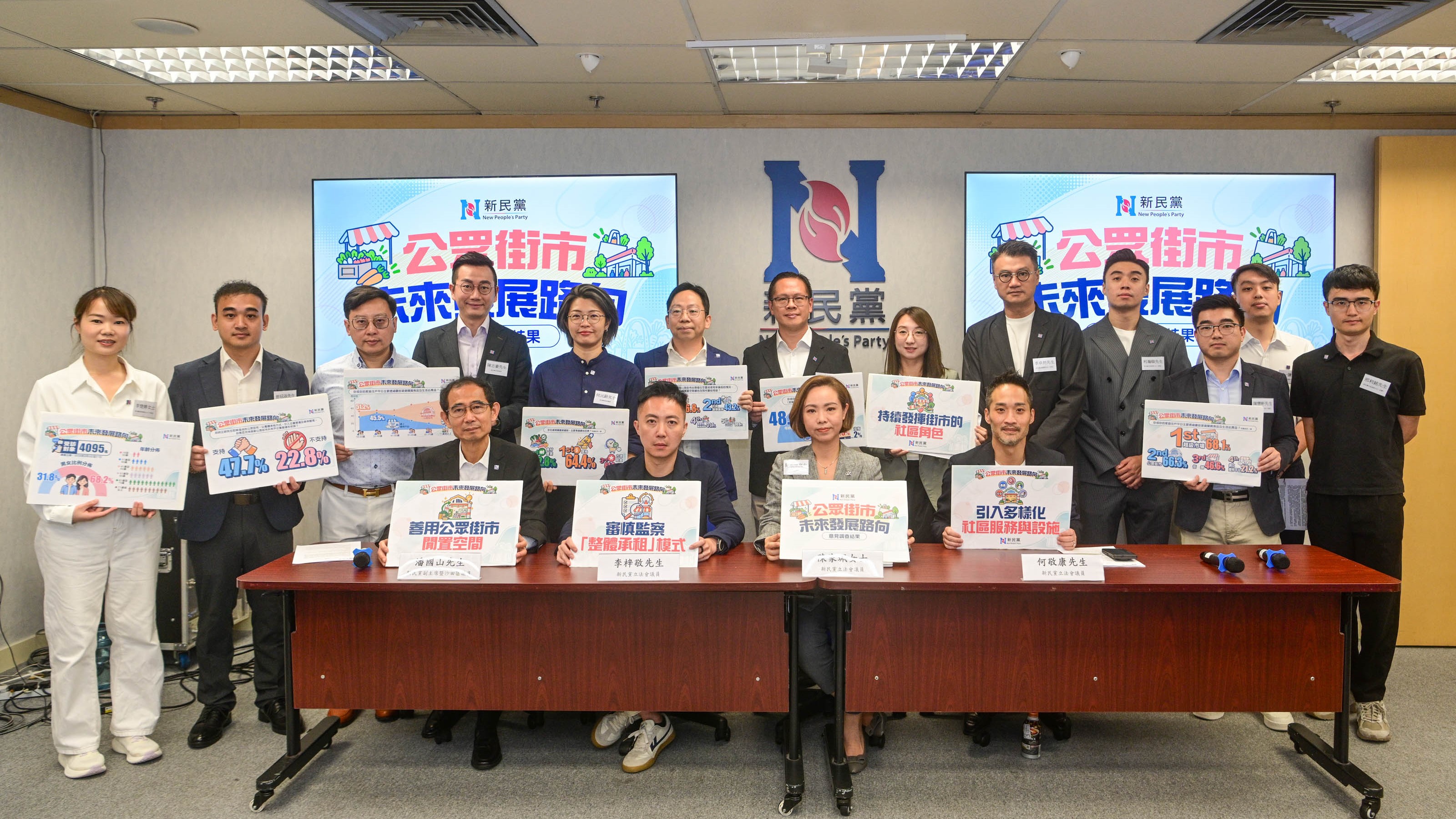 政府擬試行街市「整體承租」 新民黨調查指近半市民支持 促政府活用閒置空間