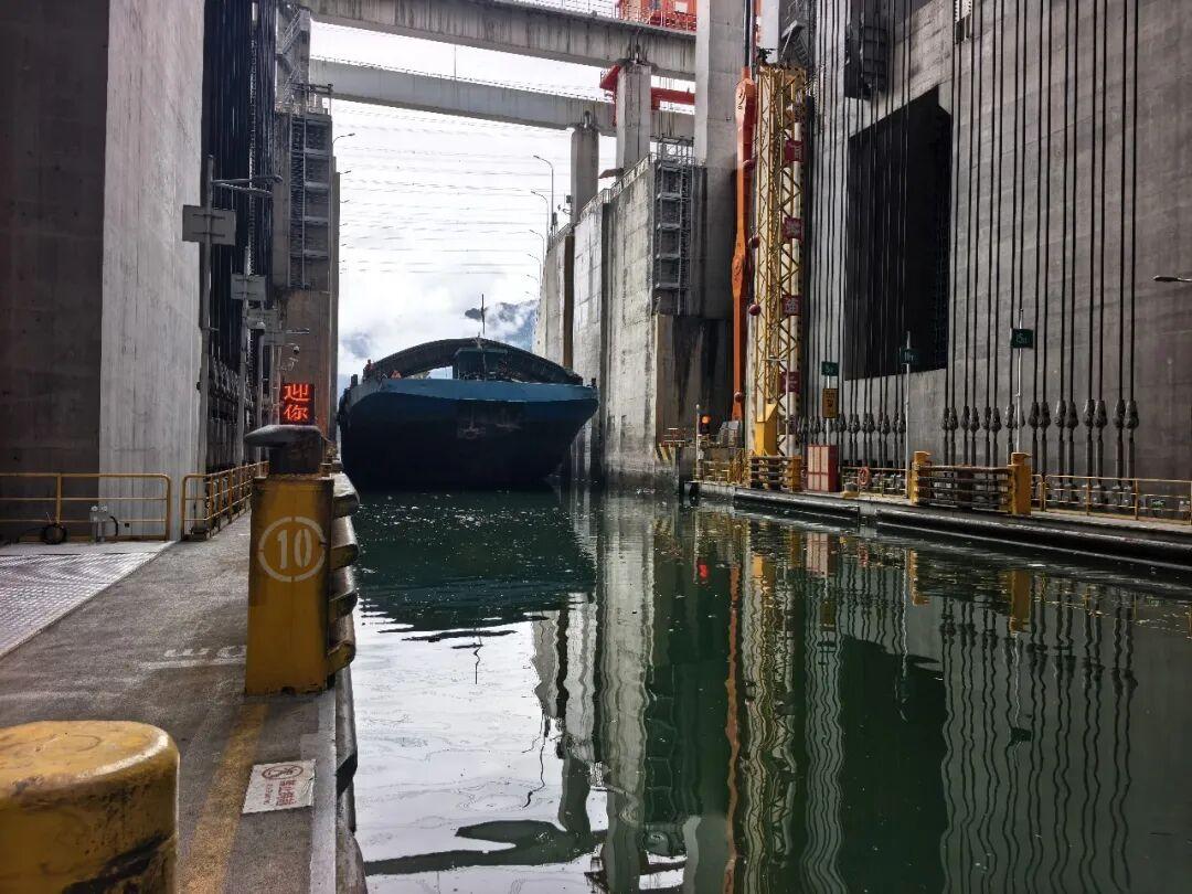完成深度 「體檢」 三峽升船機正式復航