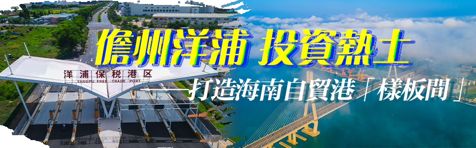 儋州洋浦 投資熱土——打造海南自貿港「樣板間